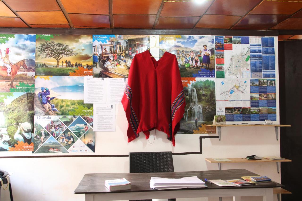 Hospedaje Los Ponchos Otavalo Exterior foto
